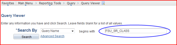 Query Viewer screen shot Query Viewer screen shot