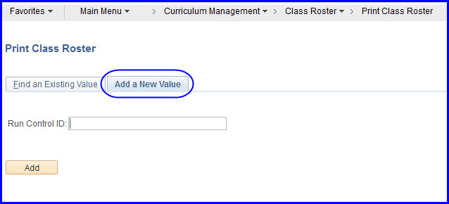 Add a New Value Add a New Value