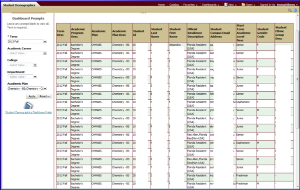 Table View screen shot Table View screen shot