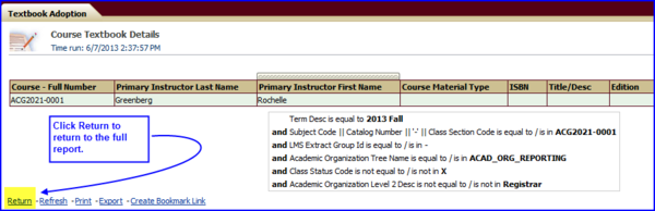 Course Textbooks Detail page screen shot Course Textbooks Detail page screen shot