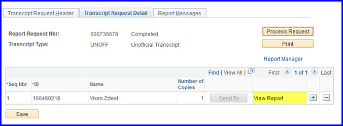 View Report link View Report link
